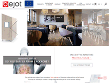 Tablet Screenshot of bejot.eu